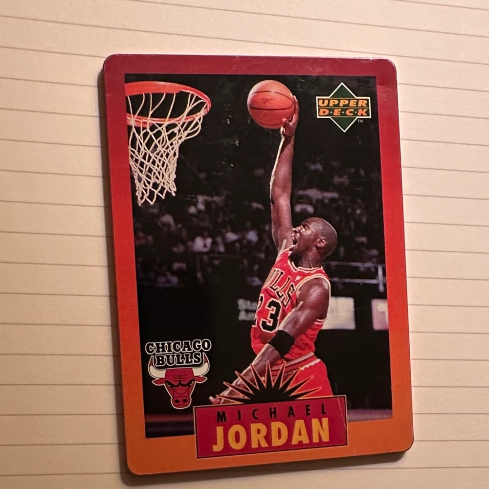 Michael Jordan Upper Deck Basketball Card